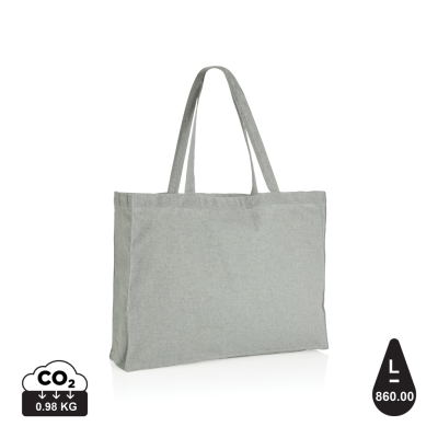 Picture of IMPACT AWARE™ RECYCLED COTTON SHOPPER 145G in Grey.