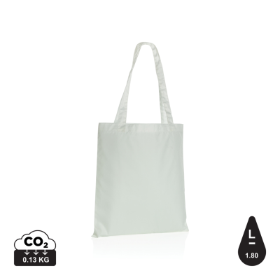 IMPACT AWARE™ RPET 190T TOTE BAG in White.