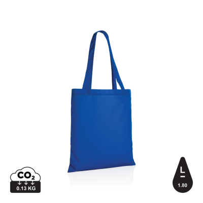 Picture of IMPACT AWARE™ RPET 190T TOTE BAG in Blue.