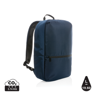 Picture of IMPACT AWARE™ 1200D MINIMALIST 15,6 INCH LAPTOP BACKPACK RUCKSACK.