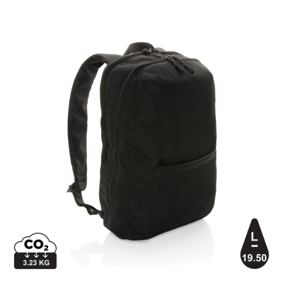 Picture of IMPACT AWARE™ 1200D 15,6 INCH LAPTOP BACKPACK RUCKSACK in Black.