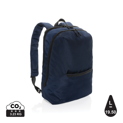 Picture of IMPACT AWARE™ 1200D 15,6 INCH MODERN LAPTOP BACKPACK RUCKSACK in Navy