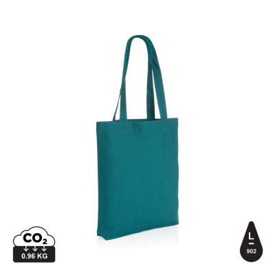 IMPACT AWARE™ 285 GSM RCANVAS TOTE BAG in Verdigris.