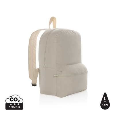 Picture of IMPACT AWARE™ 285 GSM RCANVAS BACKPACK RUCKSACK UNDYED in Off White