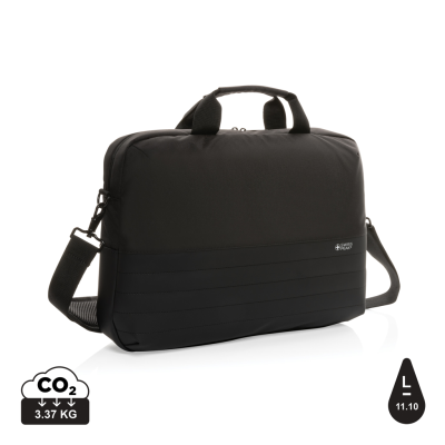 Picture of SWISS PEAK AWARE™ RFID 15,6 INCH LAPTOP BAG in Black.