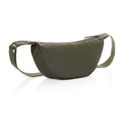 Picture of CRESCENT AWARE™ RPET HALF MOON SLING BAG in Khaki.