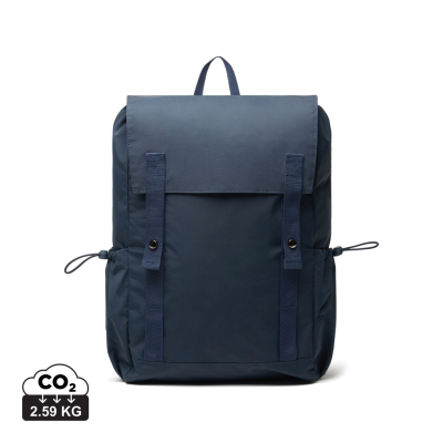 Picture of KENTO URBAN RCS RECYCLED NYLON EVERYDAY BACKPACK RUCKSACK in Navy