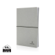 Picture of A5 GRS BONDED LEATHER NOTE BOOK in Pale Grey