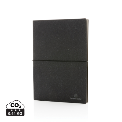 Picture of A5 BONDED LEATHER NOTE BOOK in Grey
