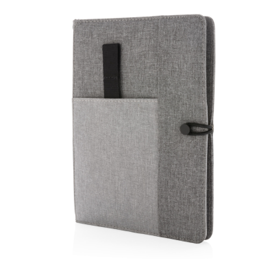 Picture of KYOTO A5 NOTE BOOK COVER in Grey.