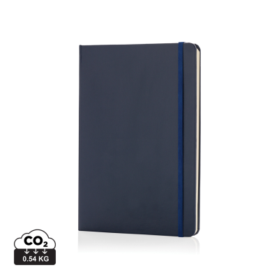 Picture of CLASSIC HARDCOVER NOTE BOOK A5 in Navy Blue.