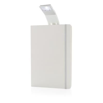 Picture of A5 NOTE BOOK & LED BOOKMARK in White