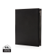 Picture of SWISS PEAK A5 PU NOTE BOOK with Zipper Pocket in Black