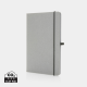 Picture of GRS BONDED LEATHER HARDCOVER NOTE BOOK A5 in Pale Grey