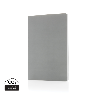 Picture of IMPACT SOFTCOVER STONE PAPER NOTE BOOK A5 in Grey.
