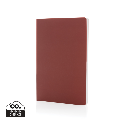 Picture of IMPACT SOFTCOVER STONE PAPER NOTE BOOK A5 in Red