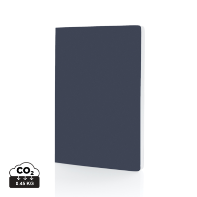 IMPACT SOFTCOVER STONE PAPER NOTE BOOK A5 in Blue.