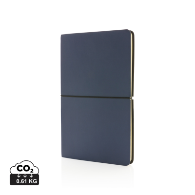Picture of MODERN DELUXE SOFTCOVER A5 NOTE BOOK in Navy.