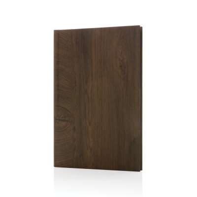 Picture of KAVANA WOOD PRINT A5 NOTE BOOK in Dark Brown