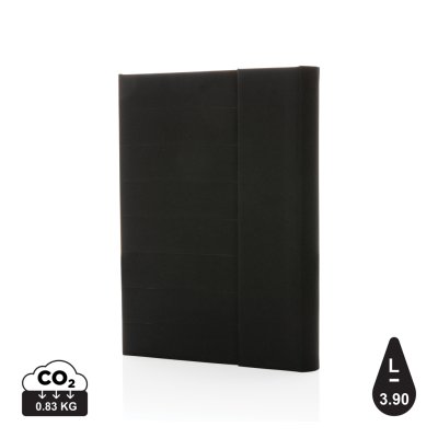 Picture of IMPACT AWARE™ A5 NOTE BOOK with Magnetic Closure in Black.
