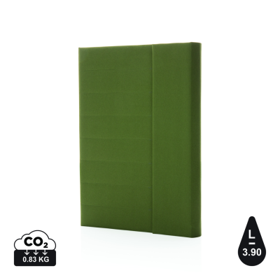 Picture of IMPACT AWARE™ A5 NOTE BOOK with Magnetic Closure in Green.