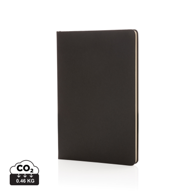 Picture of A5 HARDCOVER NOTE BOOK in Black.