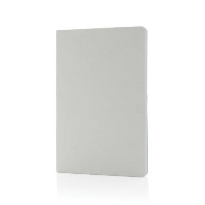 Picture of SALTON A5 GRS CERTIFIED RECYCLED PAPER NOTE BOOK in White