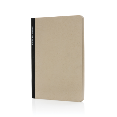 Picture of STYLO SUGARCANE PAPER A5 NOTE BOOK in Black