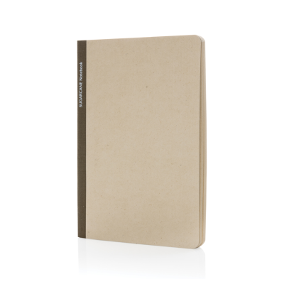 Picture of STYLO SUGARCANE PAPER A5 NOTE BOOK in Brown.