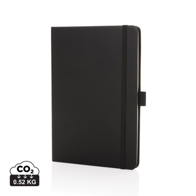 Picture of SAM A5 RCS CERTIFIED BONDED LEATHER CLASSIC NOTE BOOK in Black.