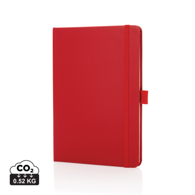 Picture of SAM A5 RCS CERTIFIED BONDED LEATHER CLASSIC NOTE BOOK in Red.