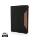 Picture of TERI AWARE™ RPET AND WALNUT A4 PORTFOLIO in Black