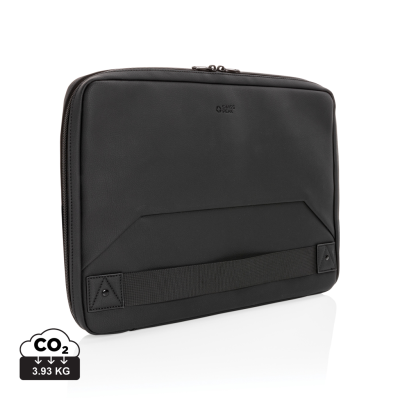 Picture of SWISS PEAK VEGAN LEATHER MOBILE OFFICE PVC FREE in Black