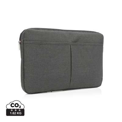 Picture of LAPTOP SLEEVE 15 INCH PVC FREE in Anthracite Grey.