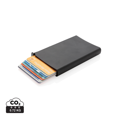 Picture of STANDARD ALUMINIUM METAL RFID CARDHOLDER in Black.