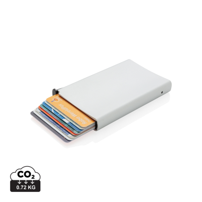 Picture of STANDARD ALUMINIUM METAL RFID CARDHOLDER in Silver.