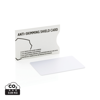 Picture of ANTI-SKIMMING RFID SHIELD CARD in White.