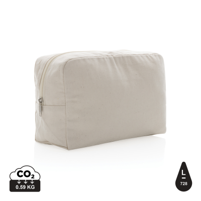 Picture of IMPACT AWARE™ 285 GSM RCANVAS TOILETRY BAG UNDYED