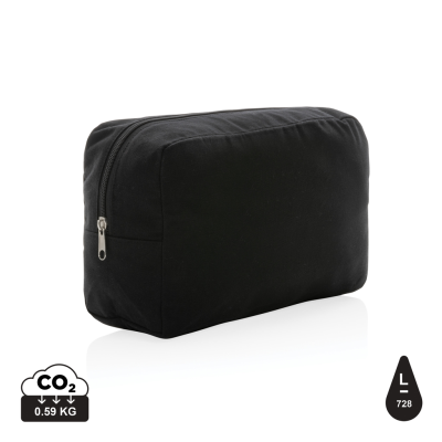 Picture of IMPACT AWARE™ 285 GSM RCANVAS TOILETRY BAG UNDYED.