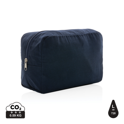 Picture of IMPACT AWARE™ 285 GSM RCANVAS TOILETRY BAG UNDYED.