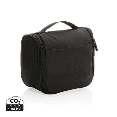 Picture of SWISS PEAK LOHAN AWARE™ TOILETRY BAG in Black.