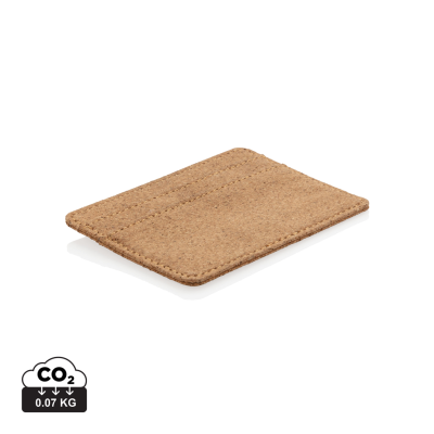 Picture of ECO CORK SECURE RFID SLIM WALLET in Brown