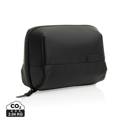 Picture of SWISS PEAK OSLO RCS FOLDING TOILETRY POUCH in Black