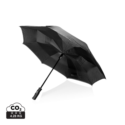 Picture of SWISS PEAK 23 INCH AUTO OPEN REVERSIBLE UMBRELLA in Black