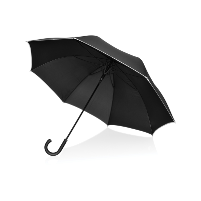 Picture of SWISS PEAK OSLO 30 AWARE™ 50UV AUTO OPEN UMBRELLA in Black