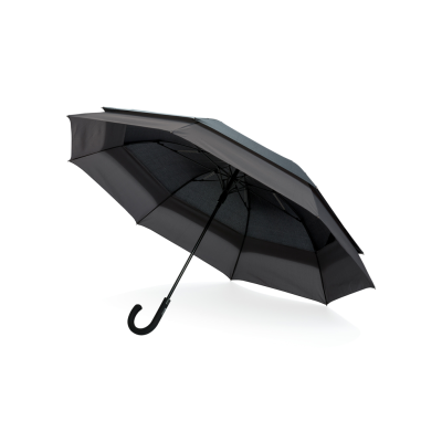 Picture of SWISS PEAK AWARE™ 23 INCH TO 27 INCH EXPANDABLE UMBRELLA in Black.
