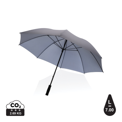Picture of 30 INCH IMPACT AWARE™ RPET 190T STORM PROOF UMBRELLA in Anthracite