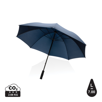Picture of 30 INCH IMPACT AWARE™ RPET 190T STORM PROOF UMBRELLA in Navy