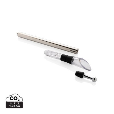 Picture of VINO WINE CHILLER STICK in Silver.