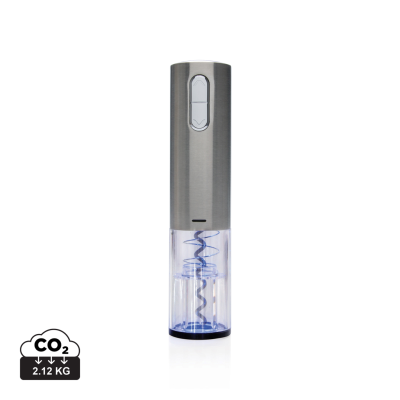 Picture of ELECTRIC WINE OPENER - USB RECHARGEABLE in Grey.